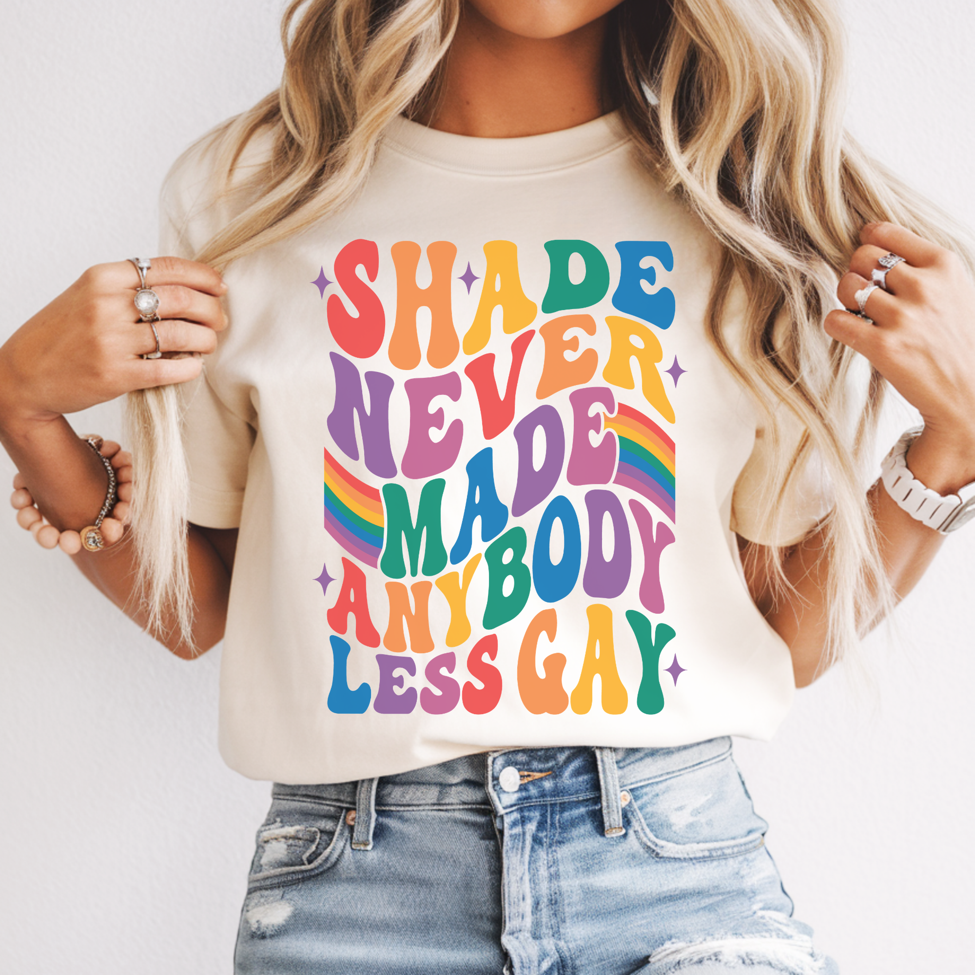 Shade Never Made Anybody Less Gay Tee