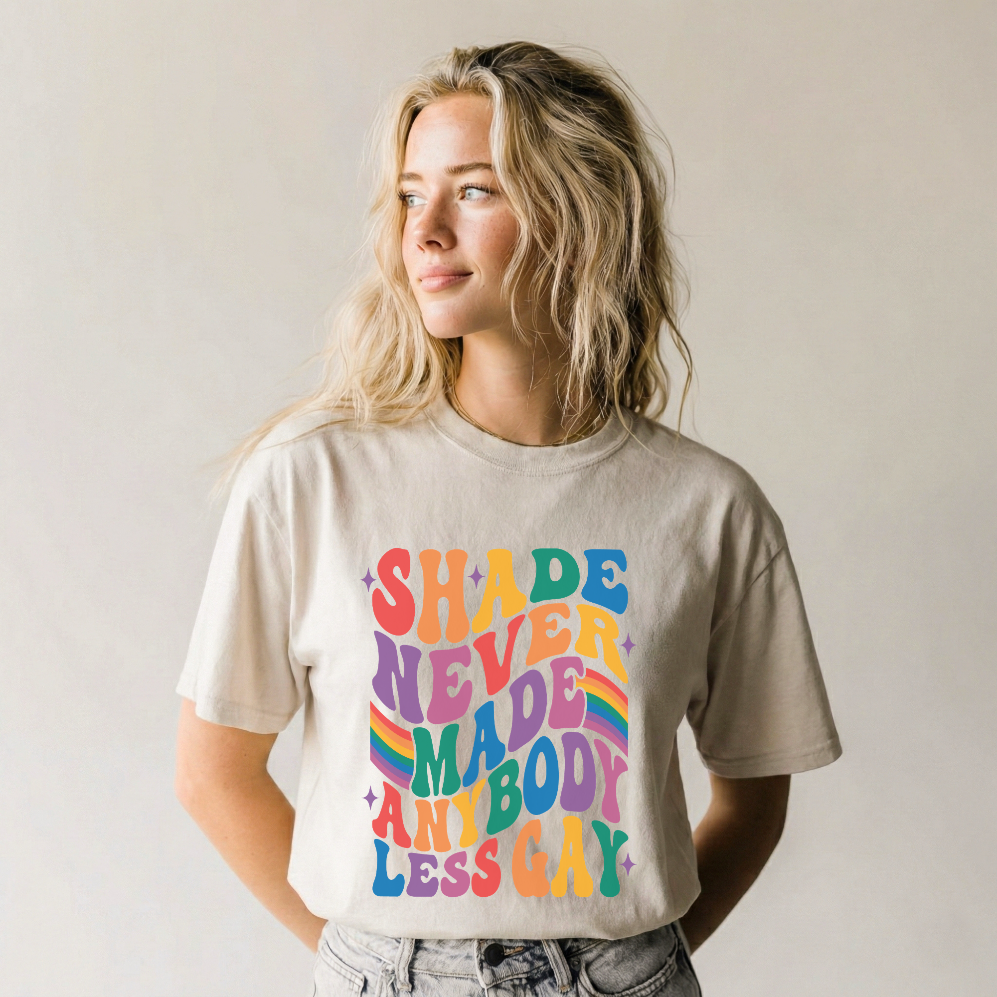 Shade Never Made Anybody Less Gay Tee